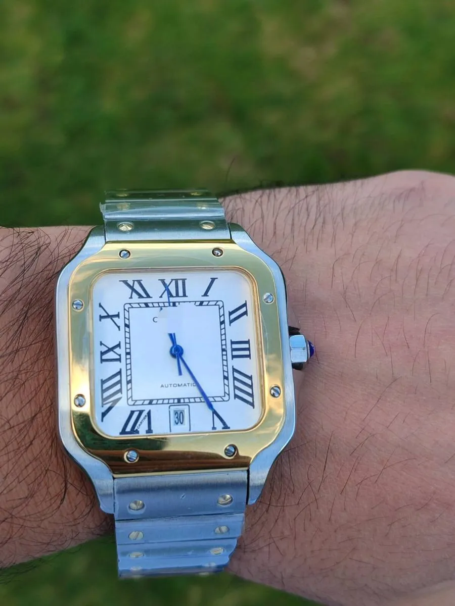 4x Luxury-Style Automatic Watches – Brand New – St - Image 1