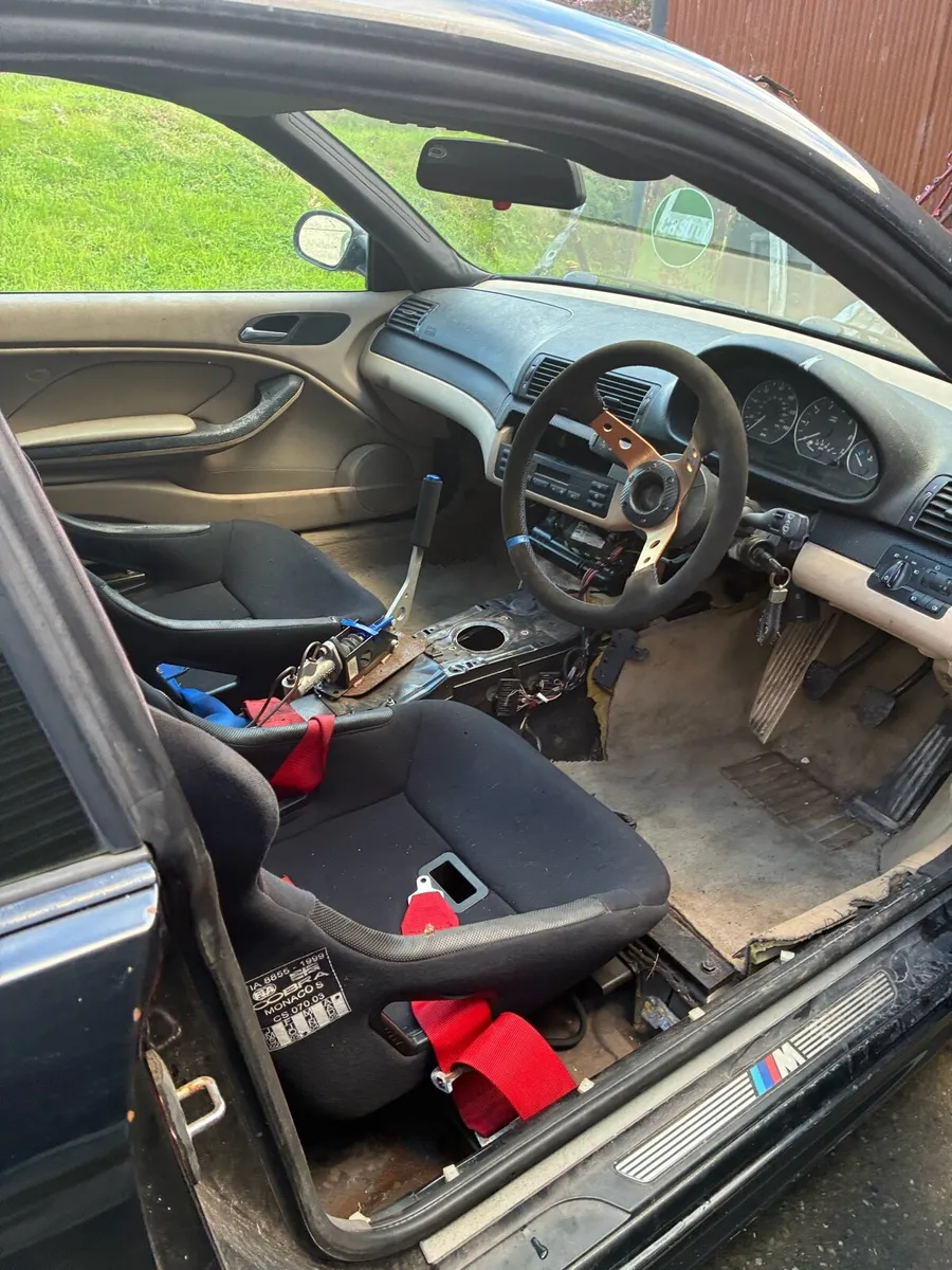 2002 bmw 330ci drift car rolling chassis - Image 3