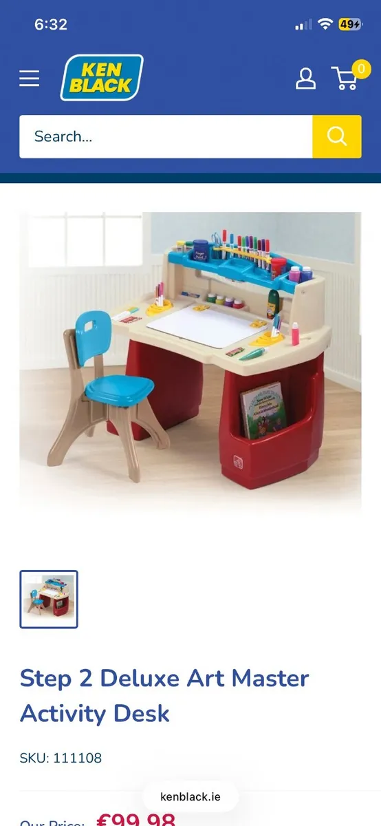 Kids art desk - Image 2