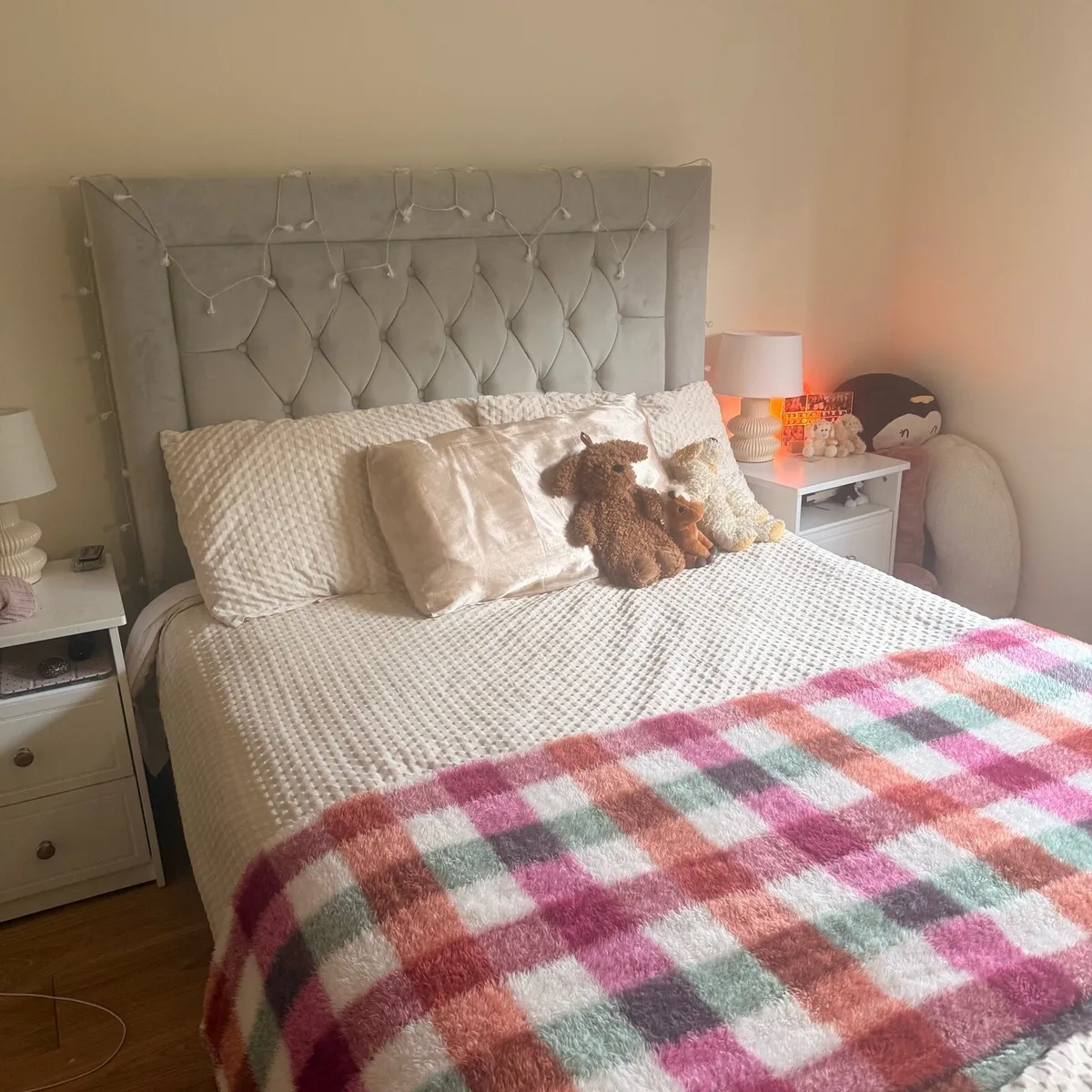 Double Bed with mattress - Image 3
