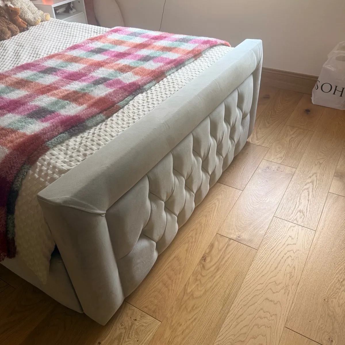 Double Bed with mattress - Image 2