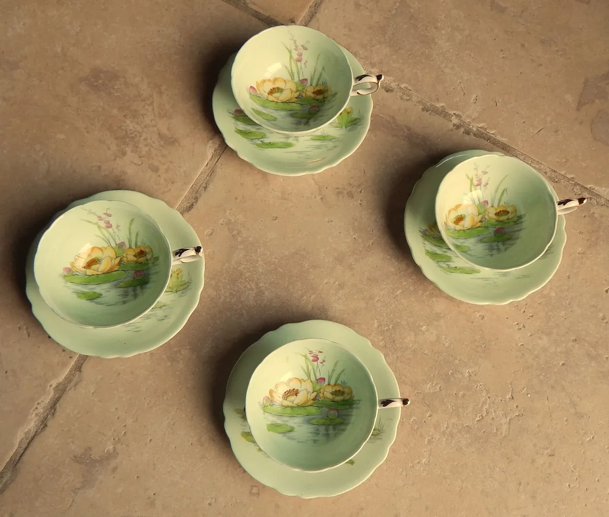 Vintage Paragon Fine Bone China Cups & Saucers - Image 2
