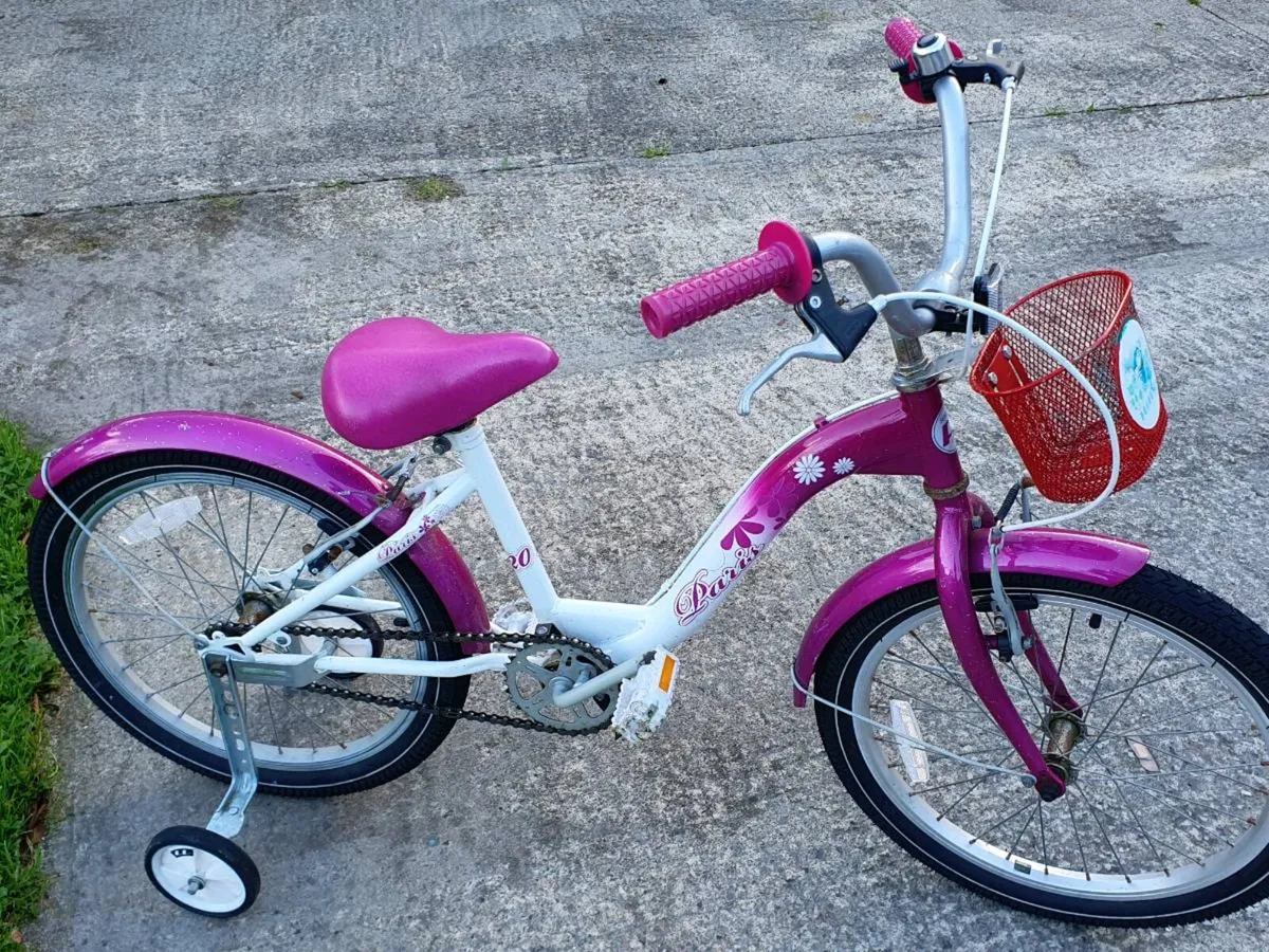 JOYSTAR Paris Girls Bike with Stabilisers & Basket - Image 4