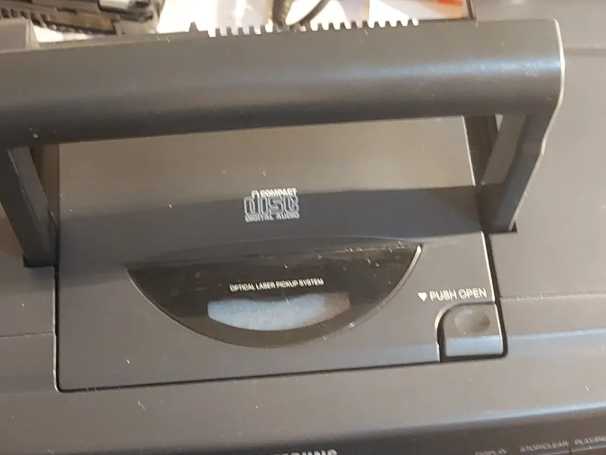 Samsung CD Player Stereo Radio Cassette Recorder, - Image 3