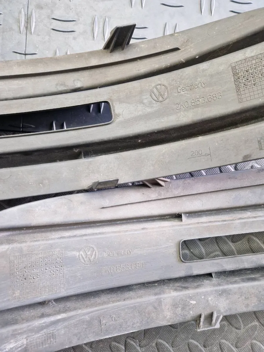 Volkswagen caddy 2k 04 - 10 bumper grills - Image 4