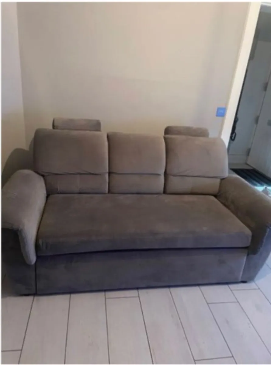 Sofa Bed with storage - Image 1