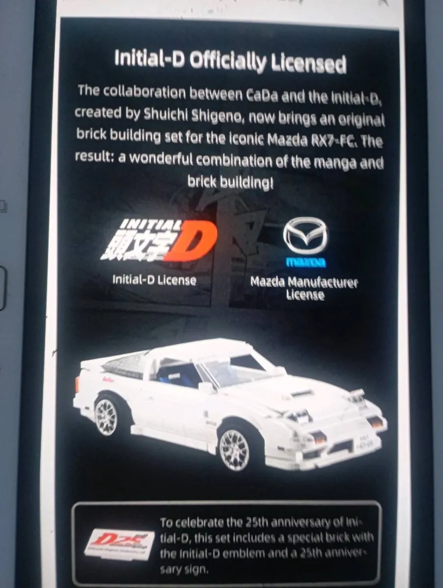 CADA  MAZDA  FC3S RX - LARGE LINTAL- DVTV KIT. - Image 1