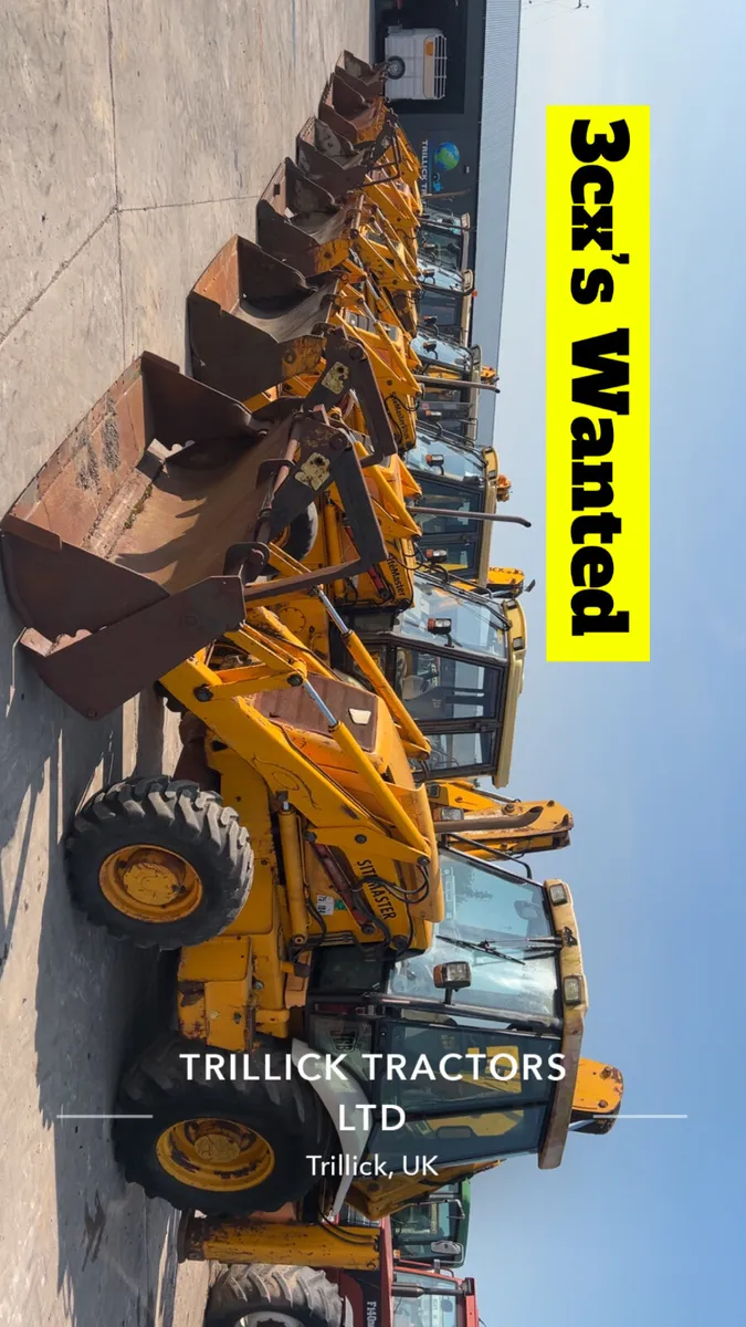 JCB 3CX's Wanted