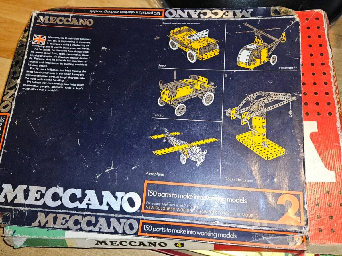 Vintage Meccanno Bundle - Image 4