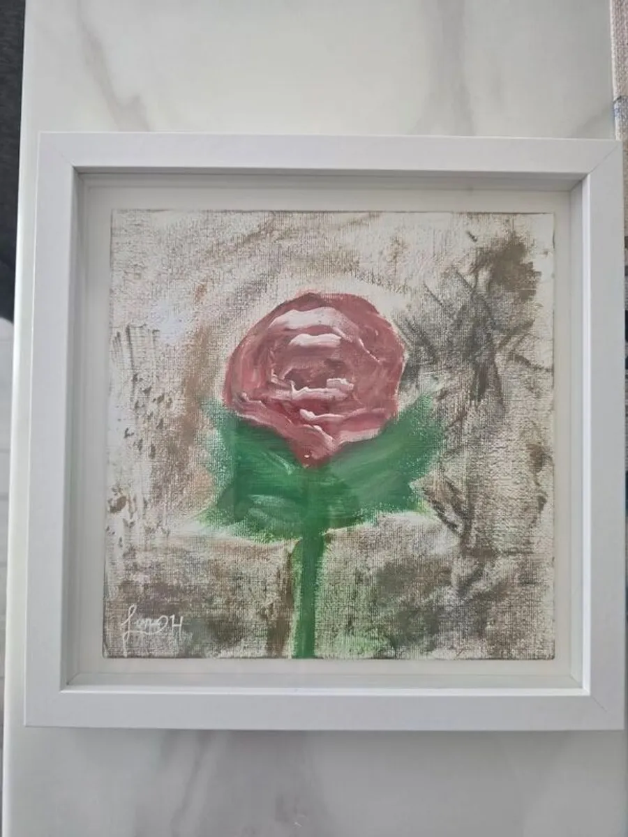 Fine art abstract painting