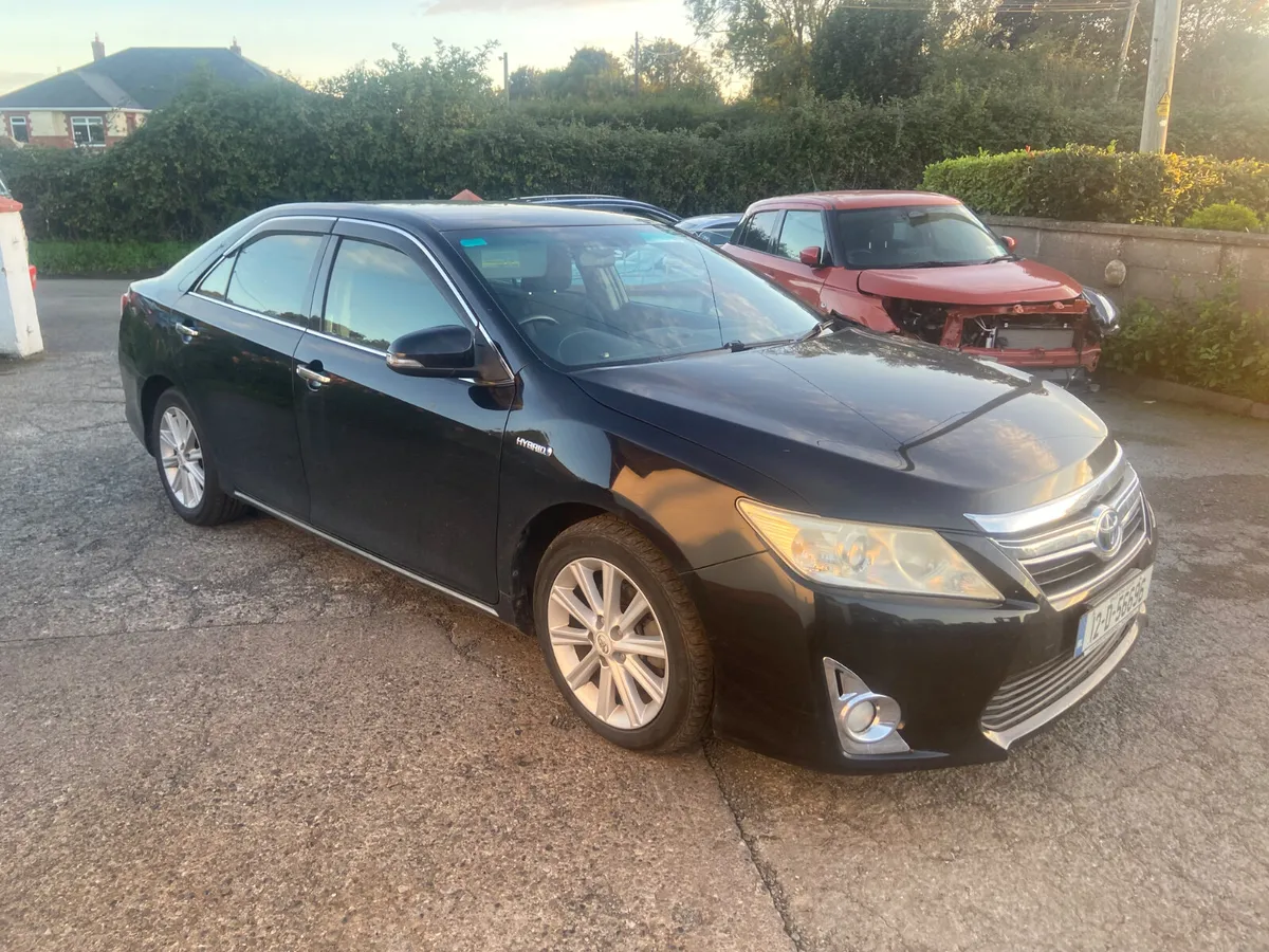 2012 Toyota Camry front damage - Image 2