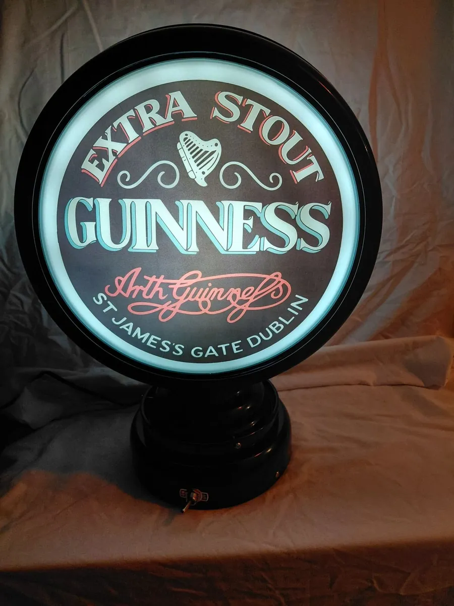 New Double Side Manual  Rotating Guinness Light - Image 1