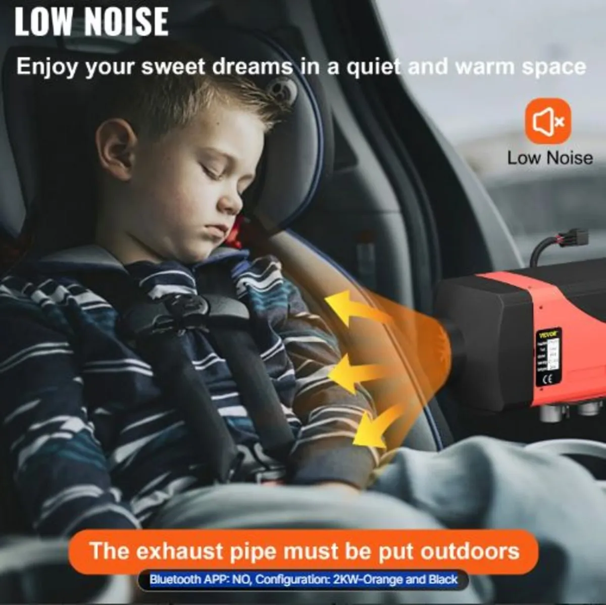 12V 2KW Diesel Air Heater Diesel heater Parking - Image 4