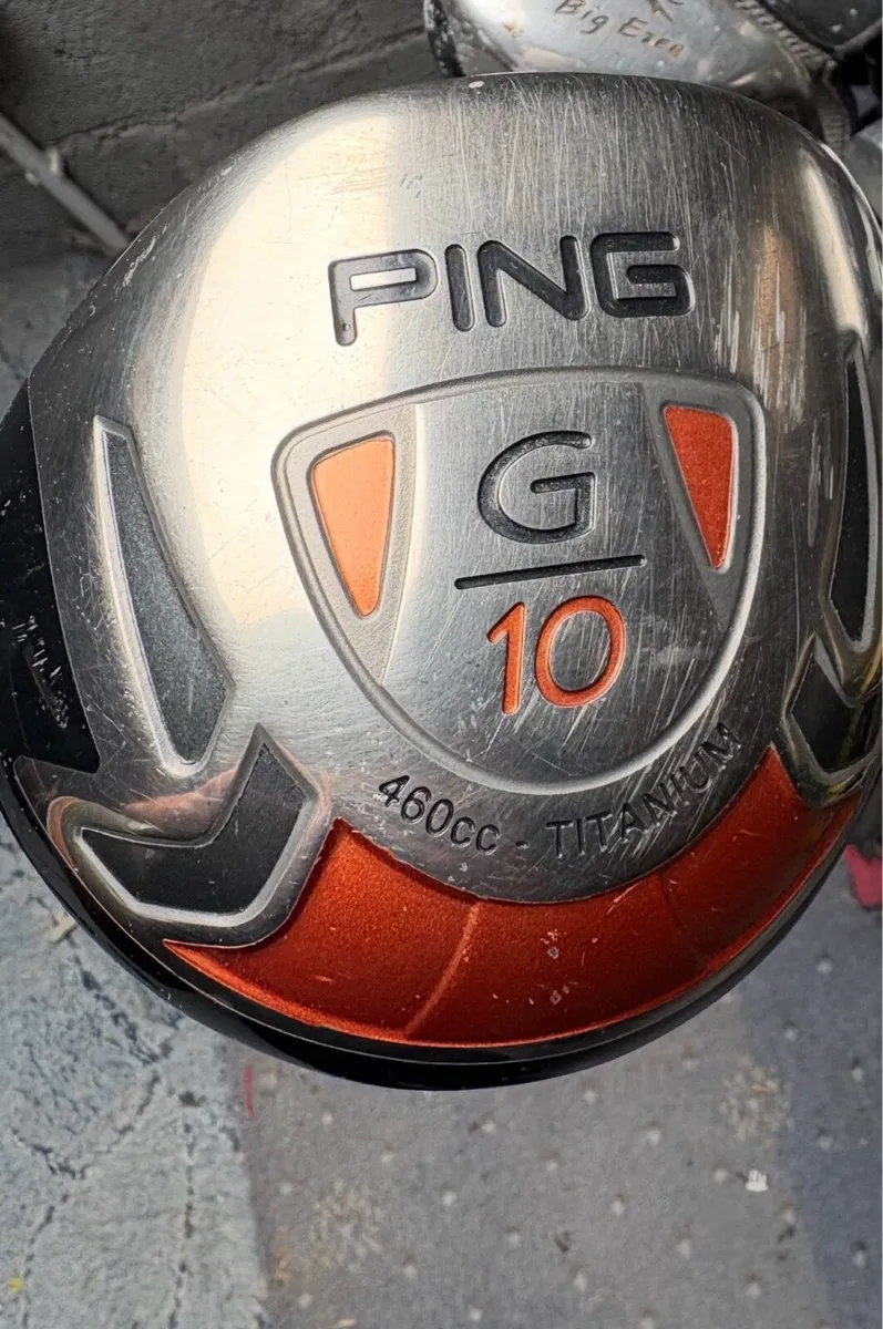 Ping g10 460cc titanium driver