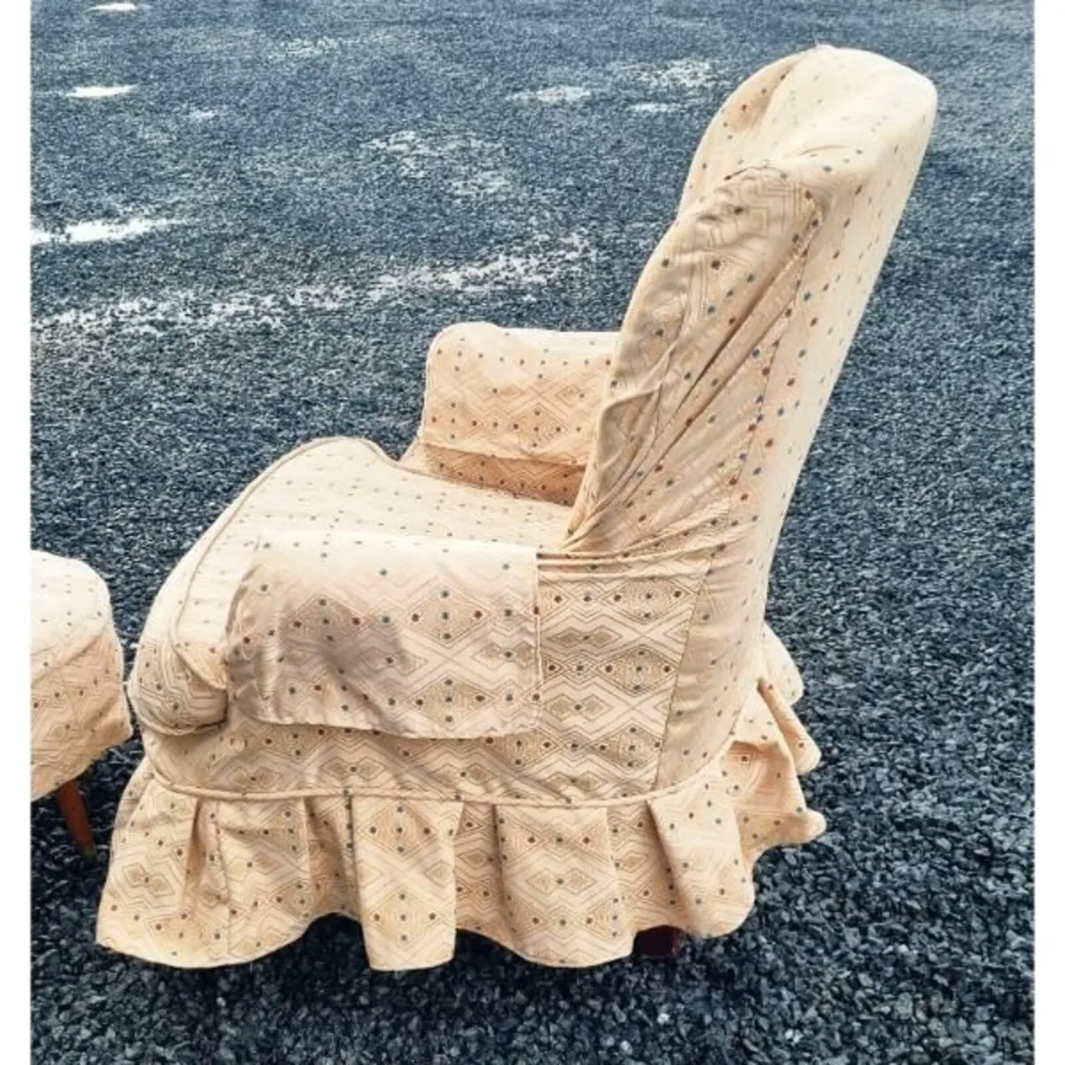 Armchair and Stool KAS1009 - Image 3