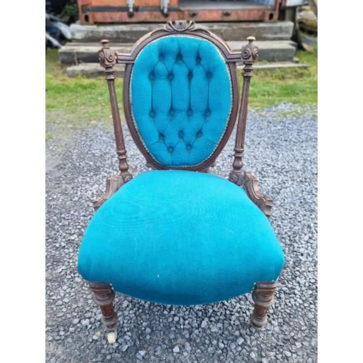 Button Back Nursing Chair KAS1352 - Image 3