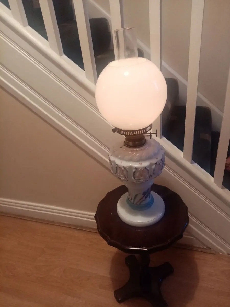 Victorian Oil Lamp - Image 1