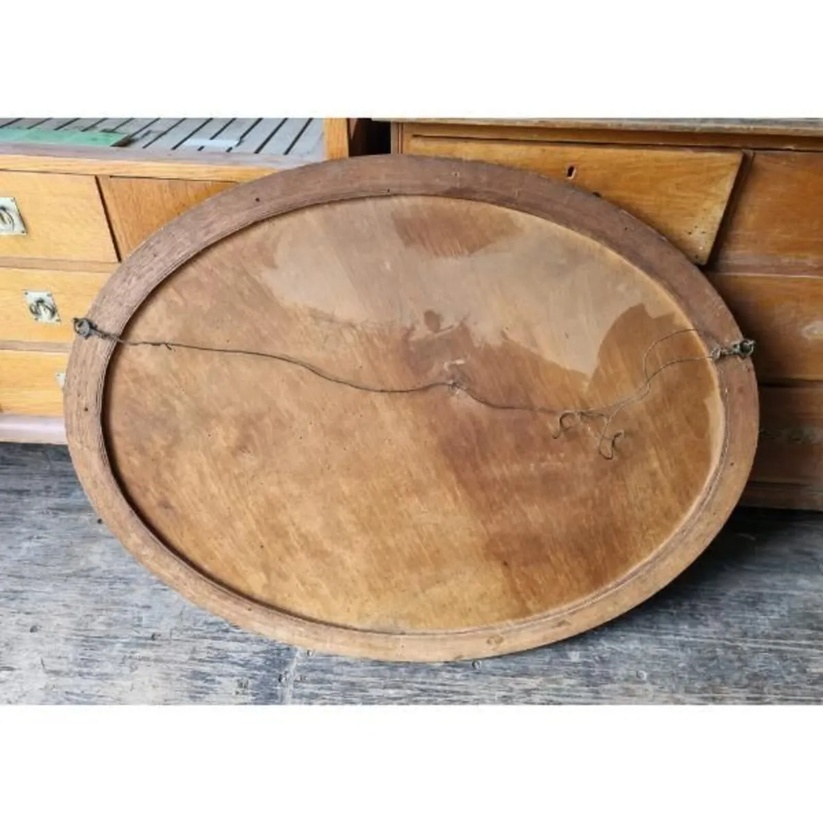 Gilt Oval Mirror KAS1348 - Image 2