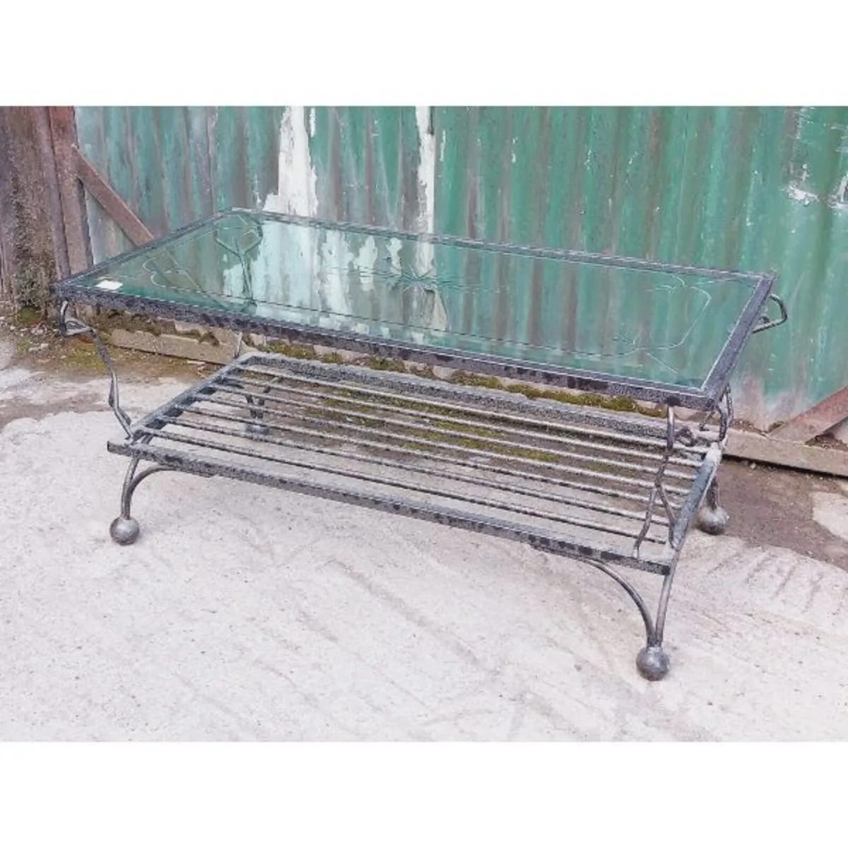 Glass Top Coffee Table-KAS118 - Image 1