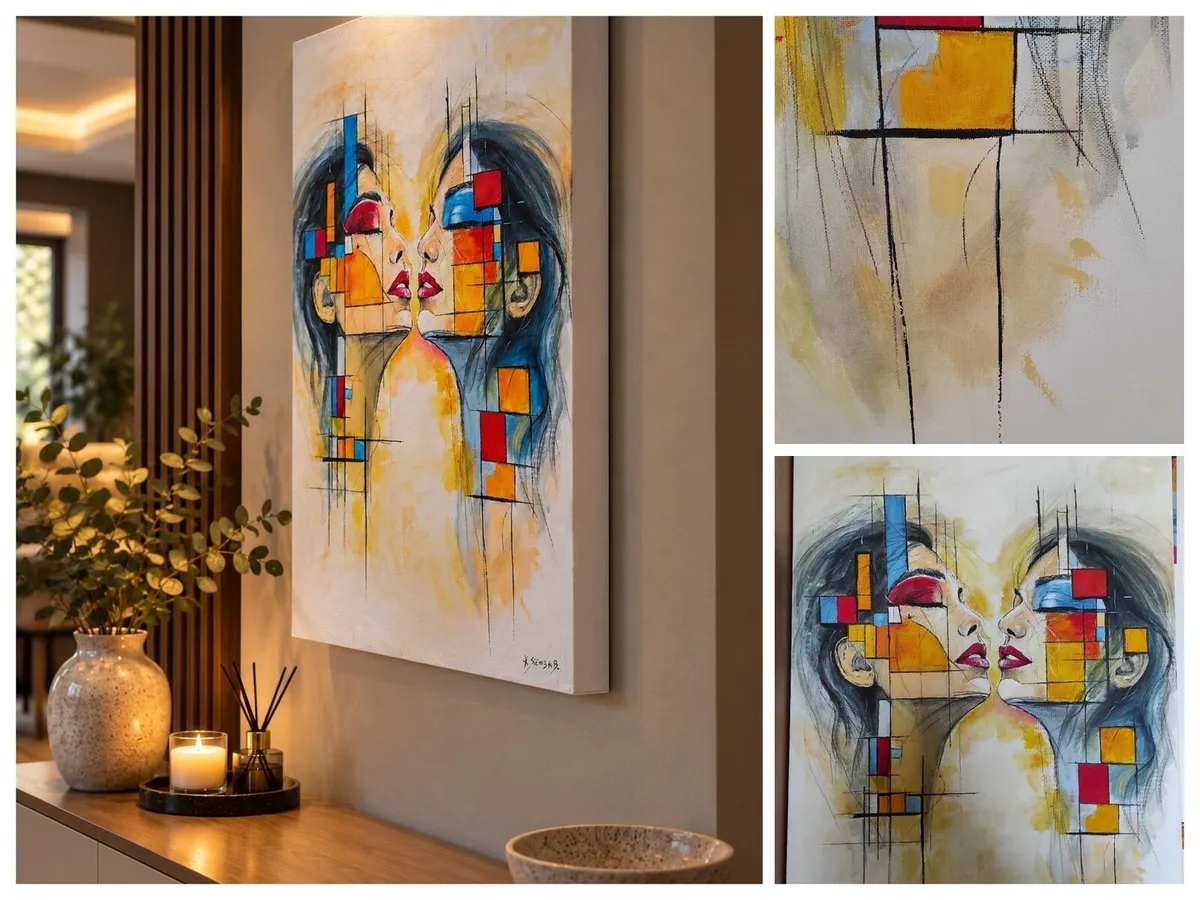Acrylic painting on canvas - Image 3
