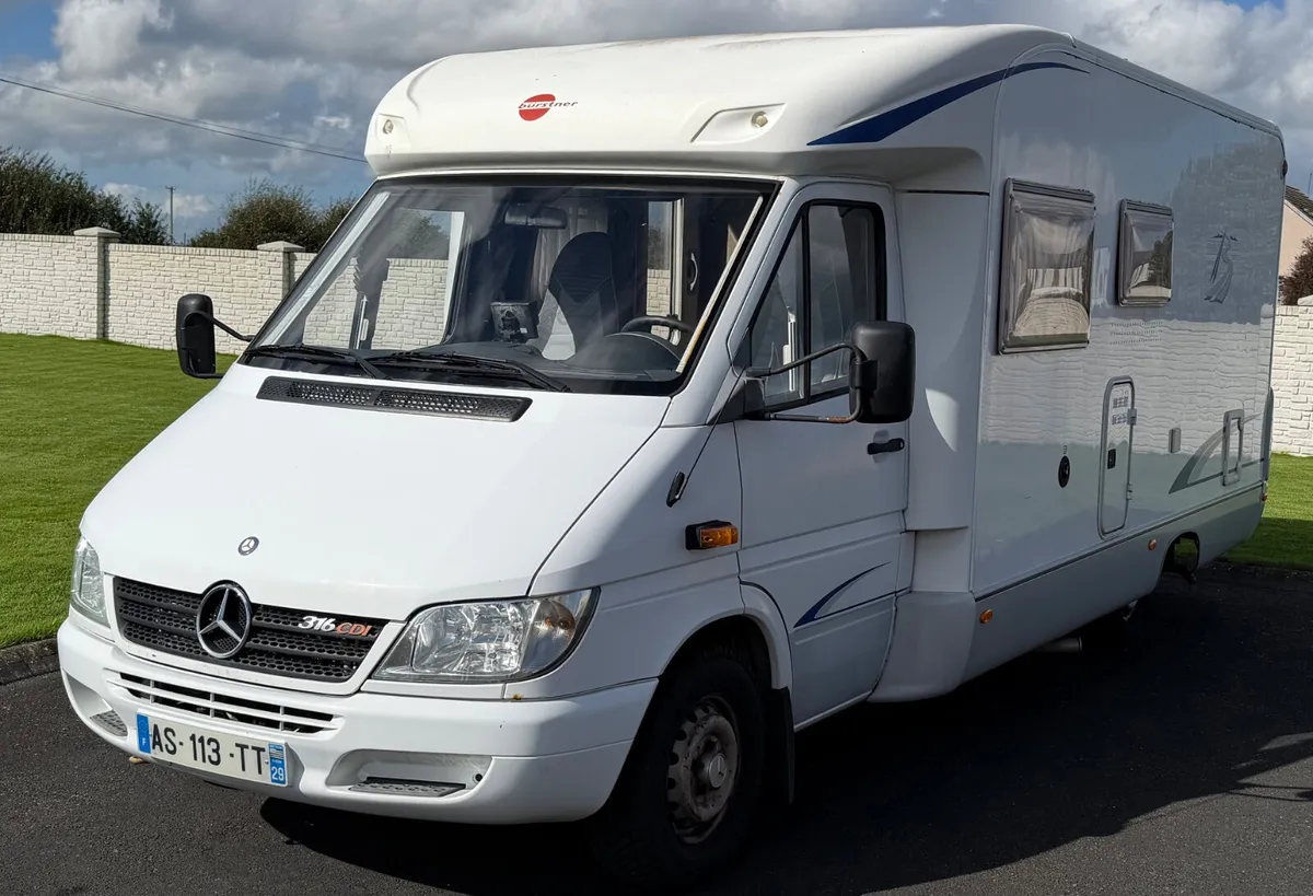 2004 Mercedes Bürstner 2.7 cdi 132000km - Image 1