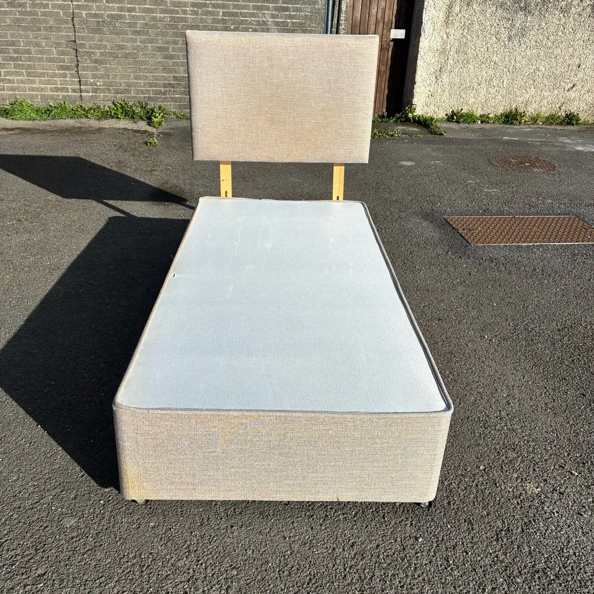 Single Base & Headboard with Mattress - Image 2