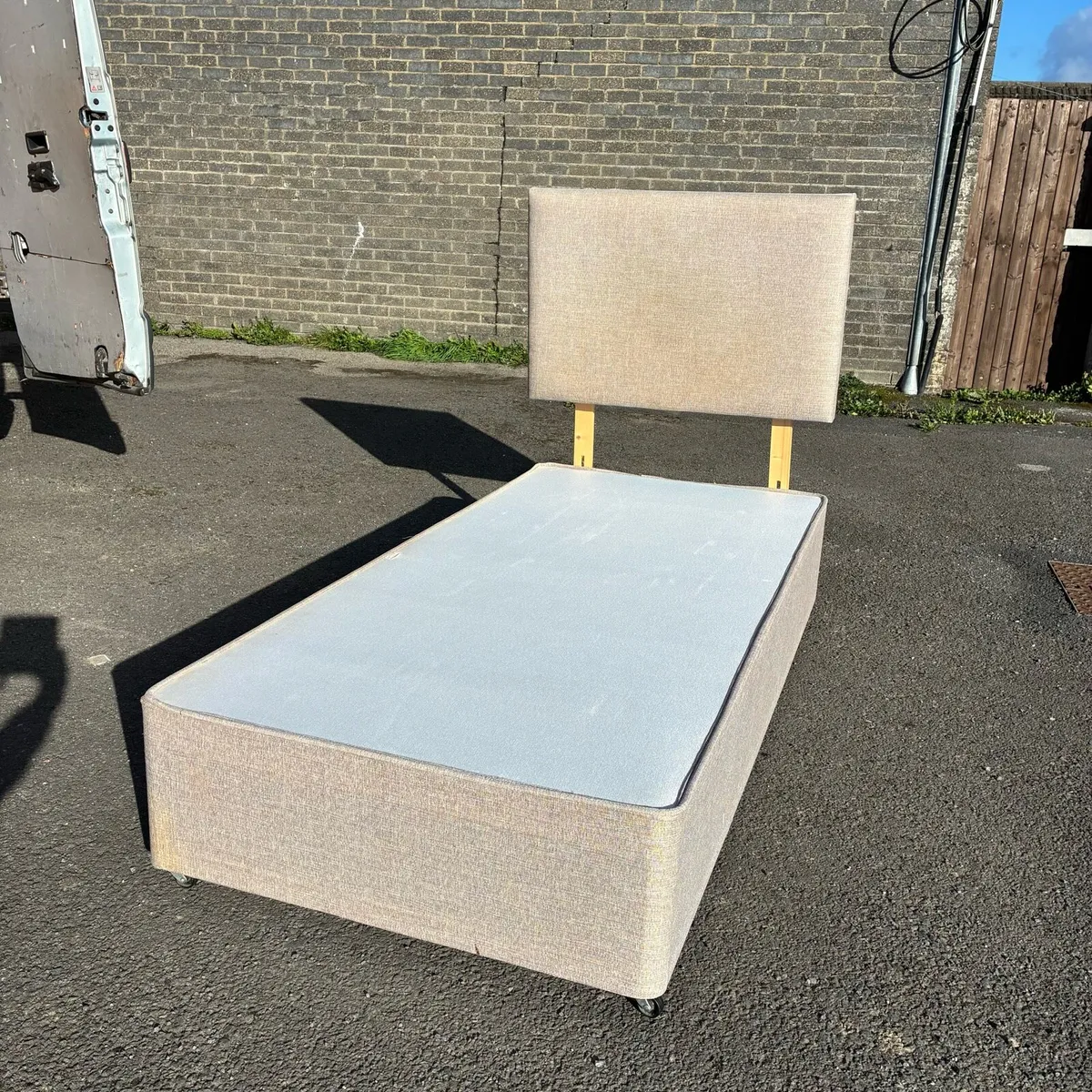 Single Base & Headboard with Mattress - Image 4