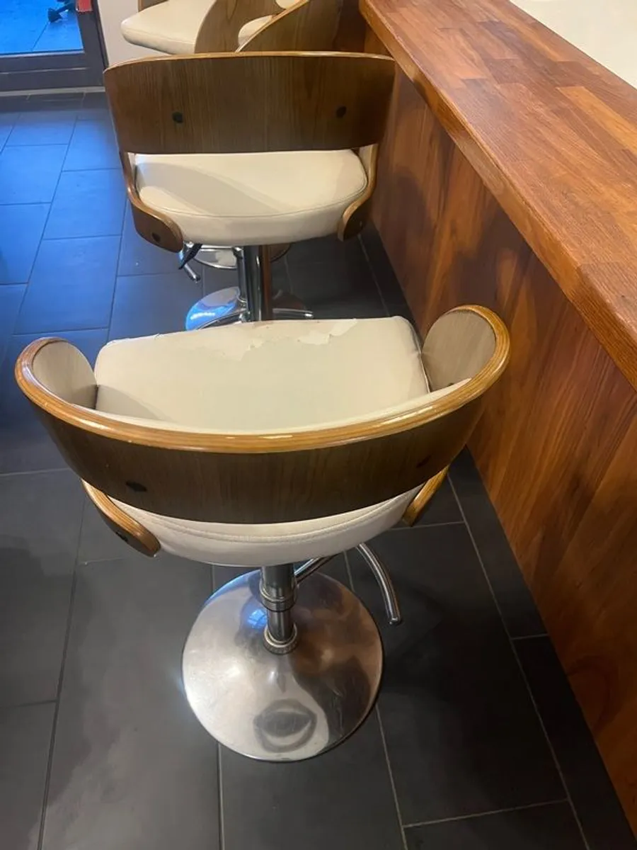 High Stools for Kitchen Dining - Image 1