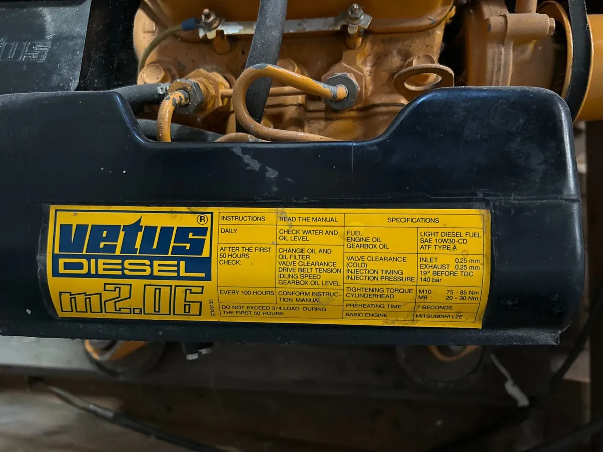 VETUS M2.06 BOAT DIESEL ENGINE - Image 2