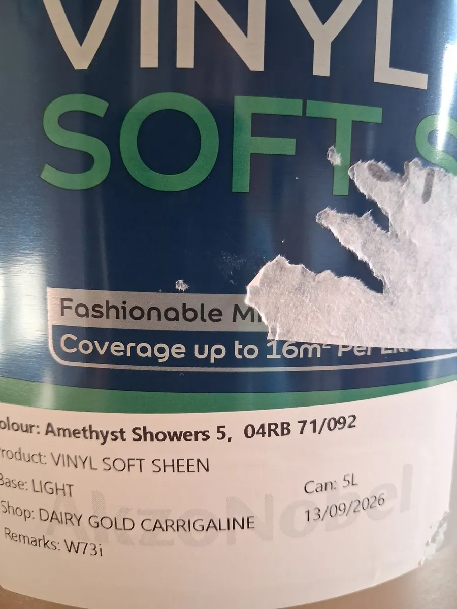 Dulux Amethyst showers 5 - vinyl soft sheen 5L - Image 1