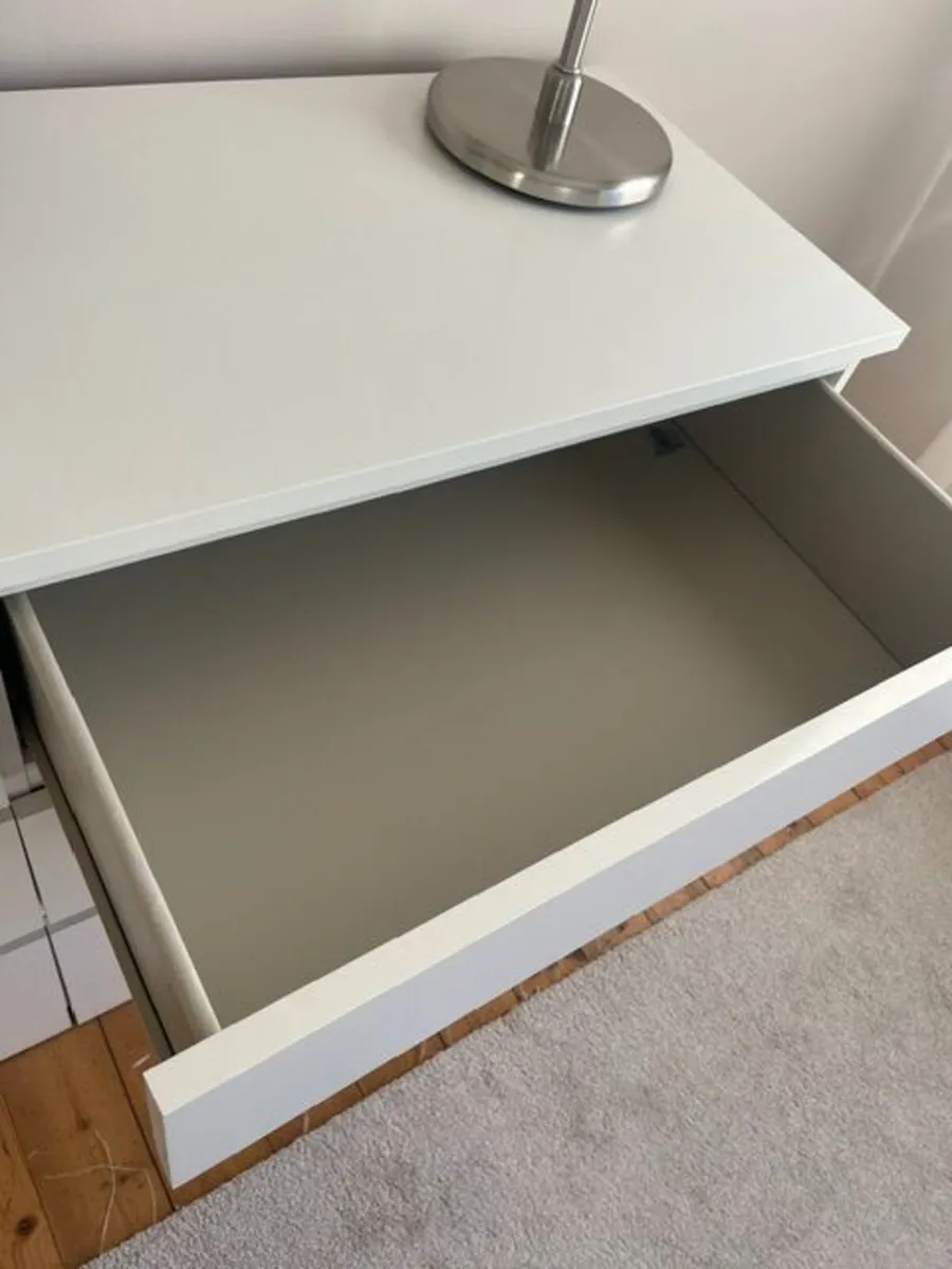 IKEA white chest of drawers - Image 3