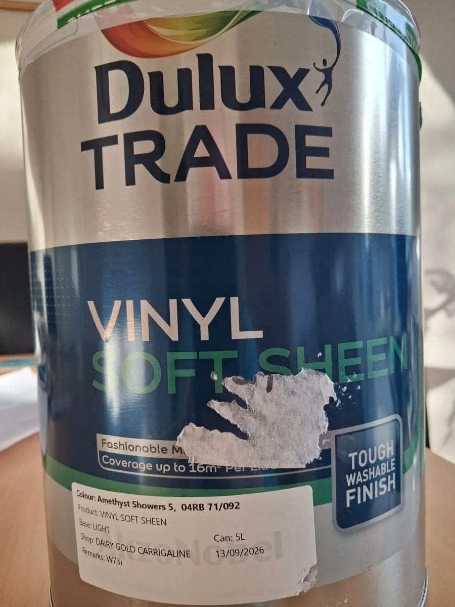 Dulux Amethyst showers 5 - vinyl soft sheen 5L - Image 3