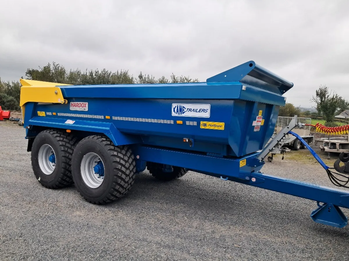 New Kane 16ton WBX HARDOX dump trailer - Image 2