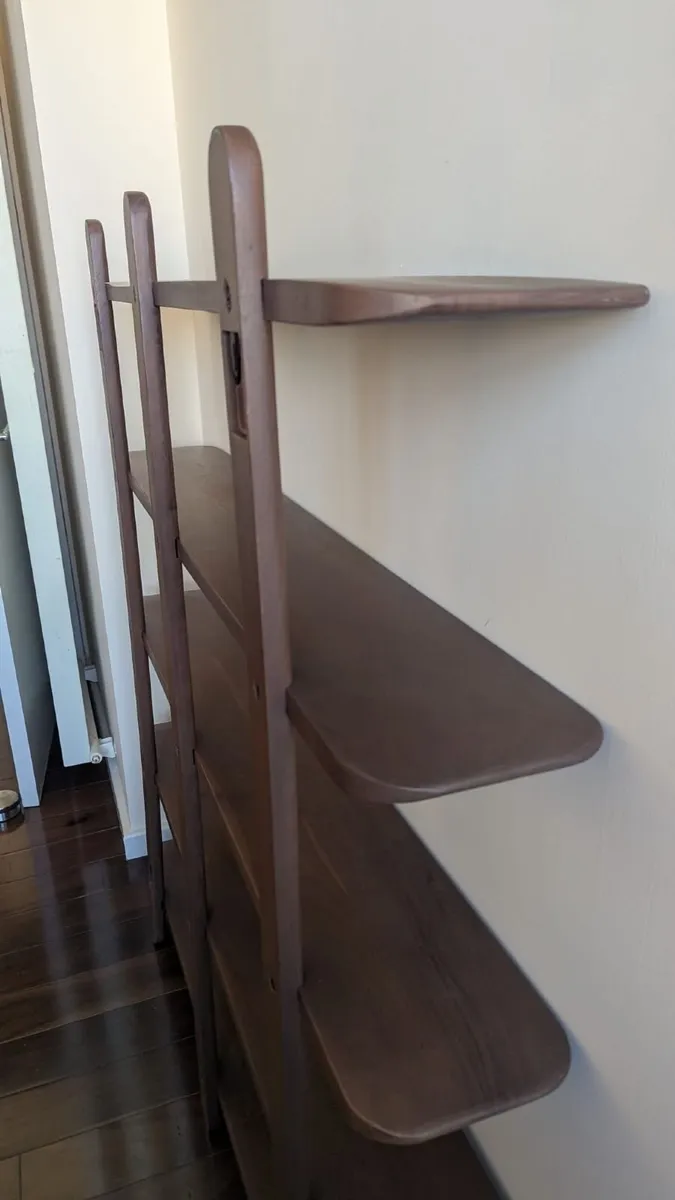 Sklum Veleta 5-Shelf Solid Mango Wood Wall Shelf – - Image 3