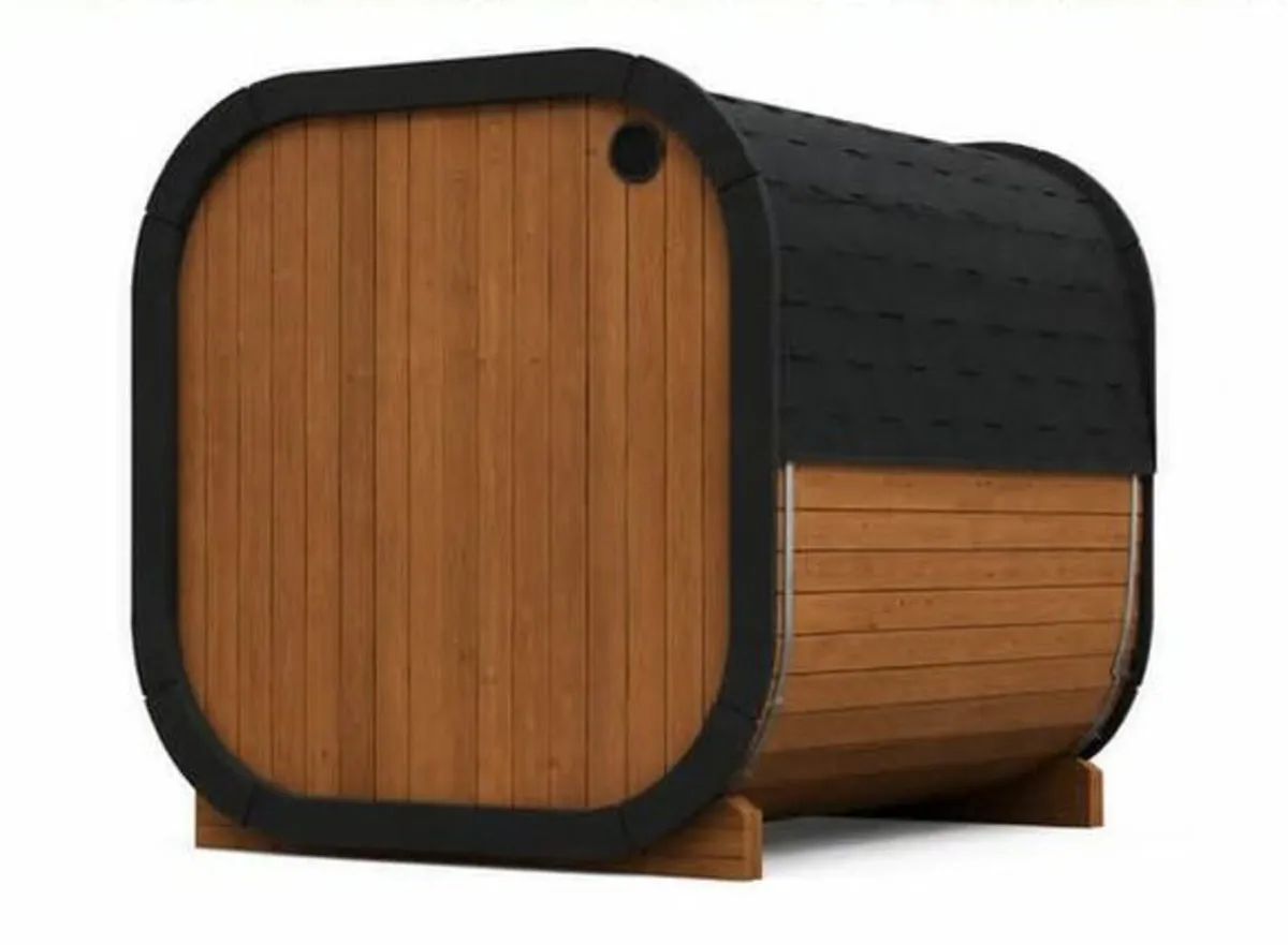 SKOG ÜKS200 Thermowood Cube Outdoor Sauna - Image 2