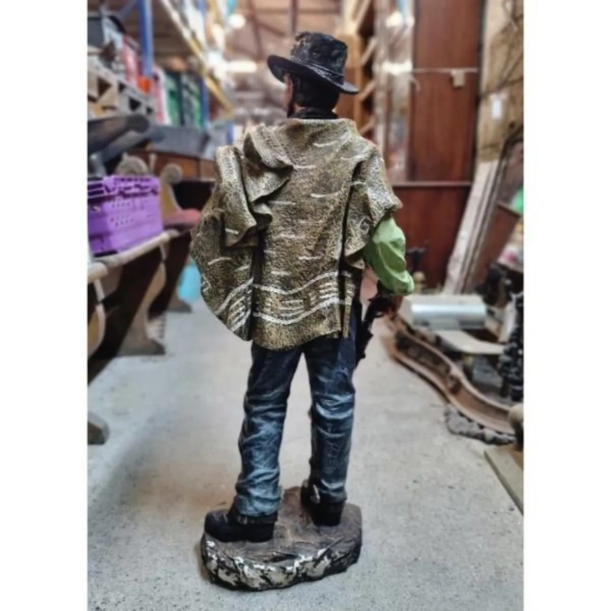 Clint Eastwood Resin Floor Statue KAS1376 - Image 3