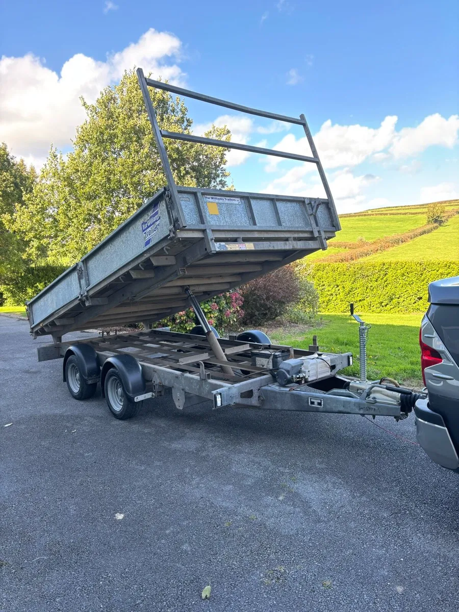 12x6 Ifor Williams tipping trailer - Image 1