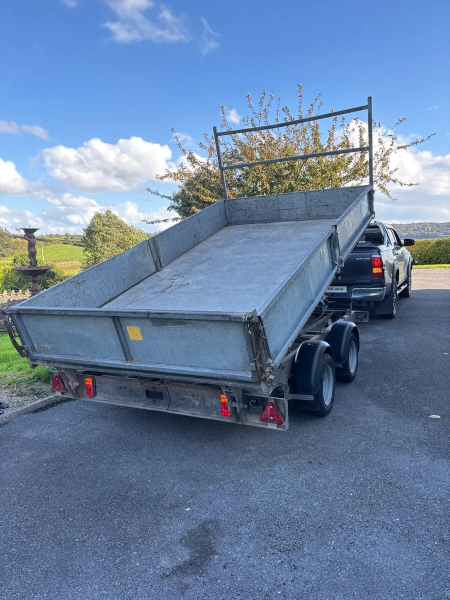 12x6 Ifor Williams tipping trailer - Image 2