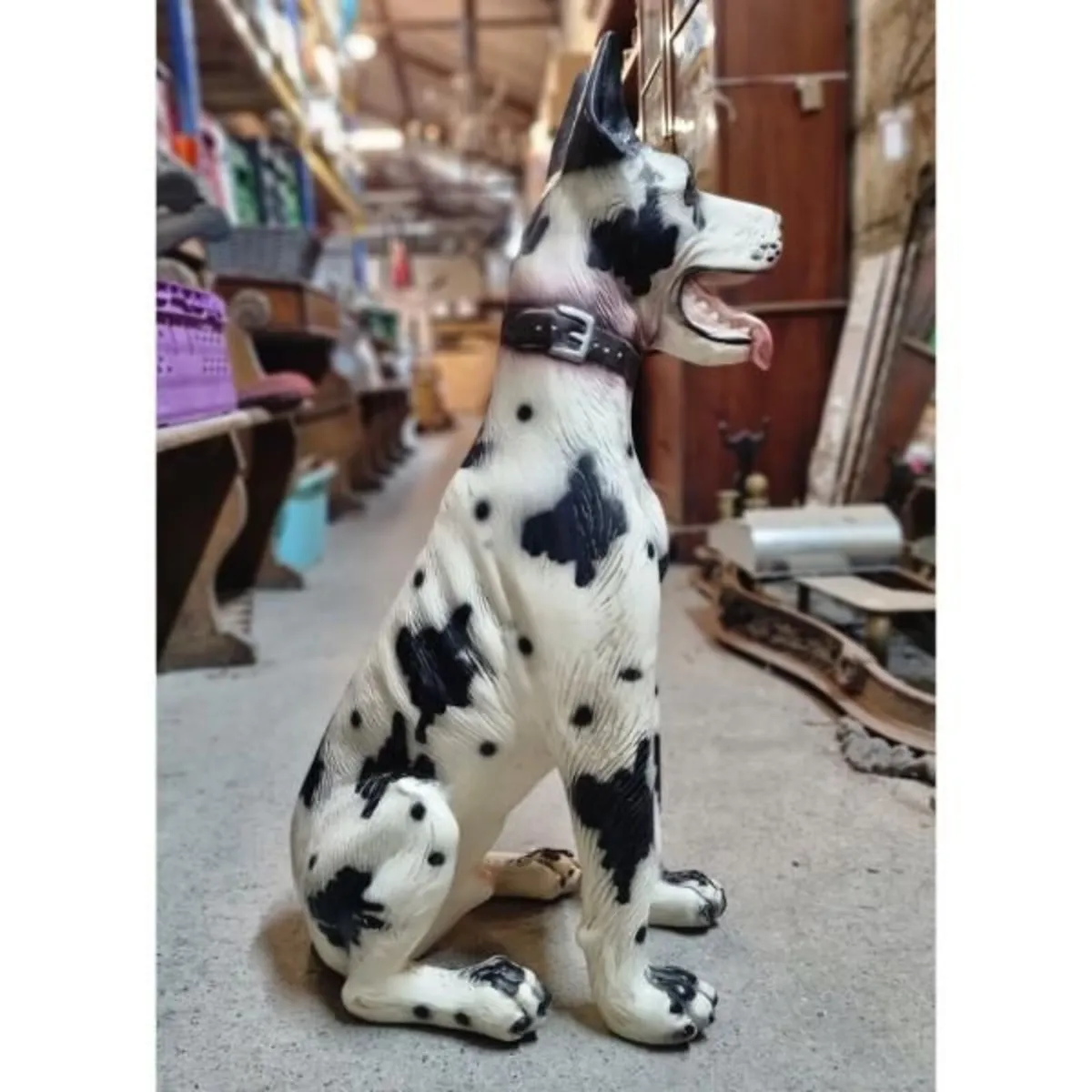 Great Dane Ceramic Floor Statue KAS1372 - Image 3