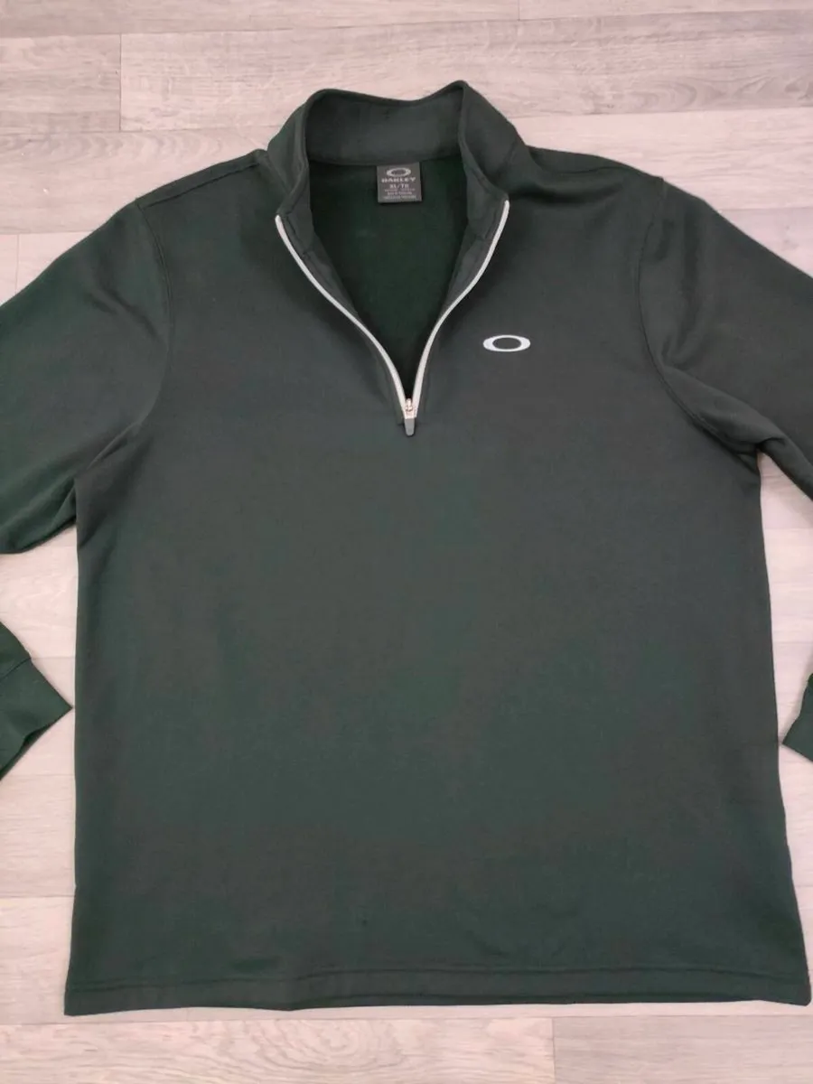 Oakley Half Zip Golf Jumper Mens XL - Image 2