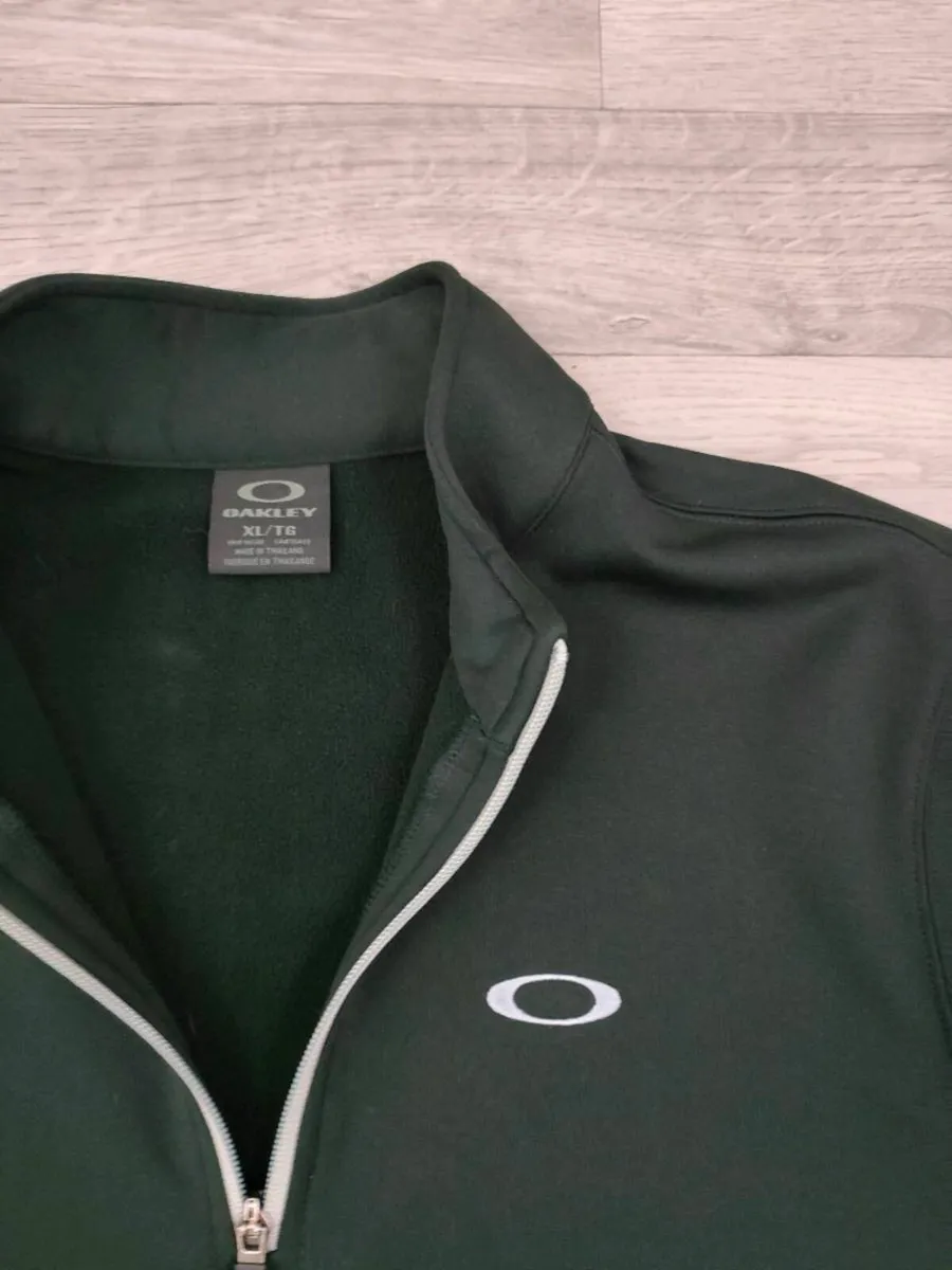 Oakley Half Zip Golf Jumper Mens XL - Image 3