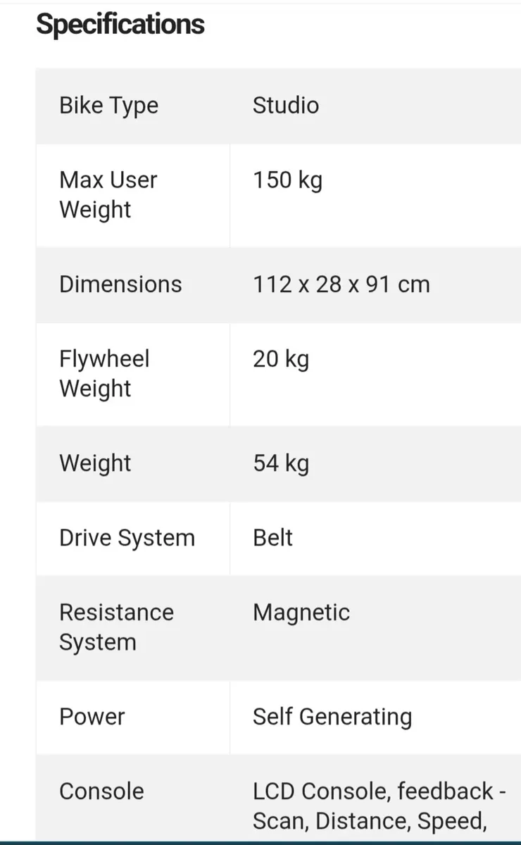 HIT Fitness G8 PRO Indoor exercise bike - Image 4