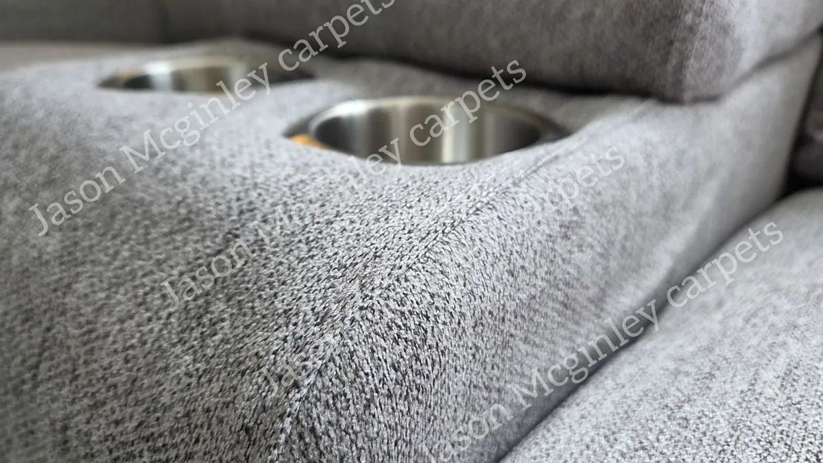 Dema Grey Reclining Sofa Delivered Across Ireland - Image 4