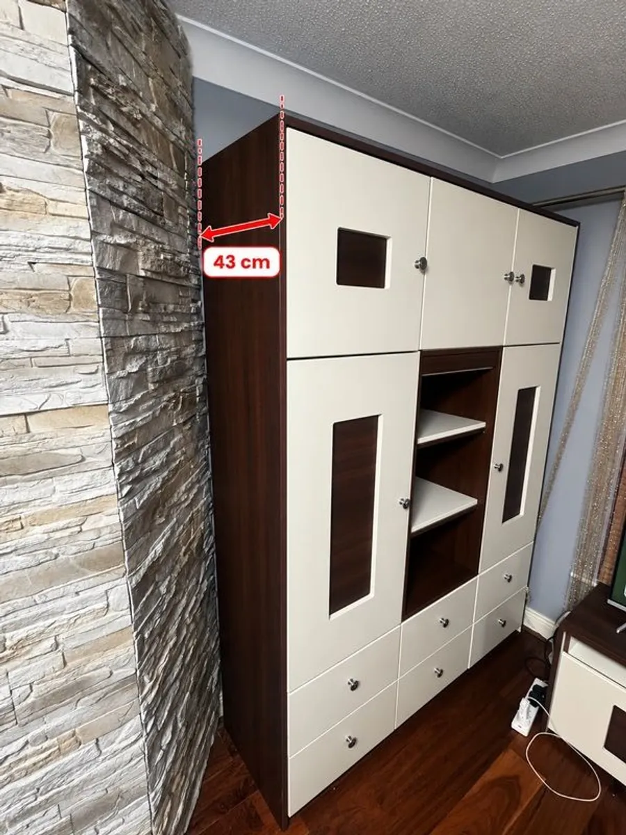 wardrobe with draw - Image 2