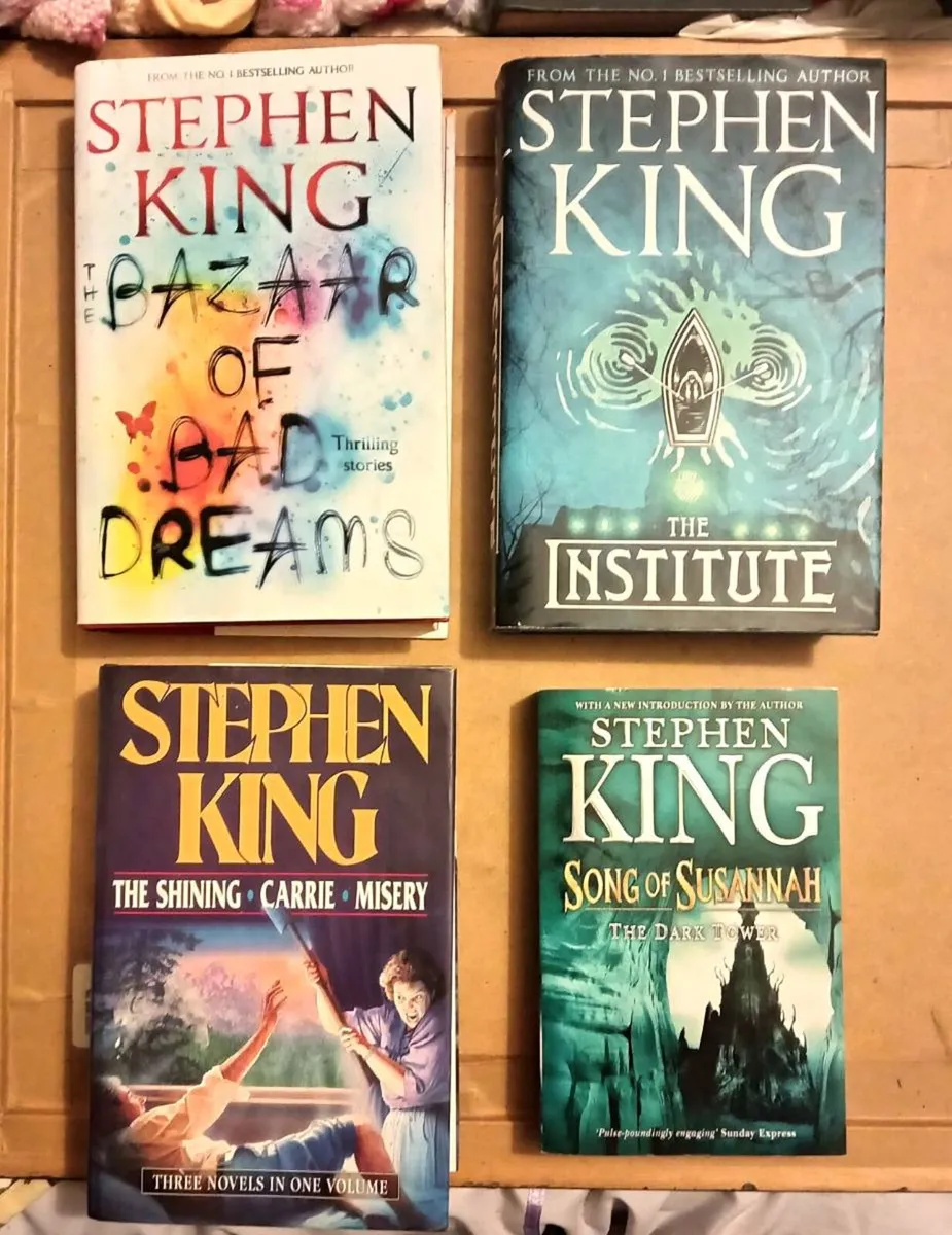 Four Stephen King Books
