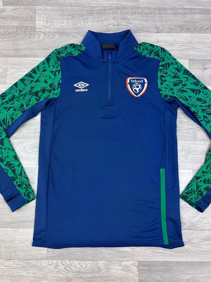 Umbro Ireland Half Zip Jumper Layer Mens Medium - Image 2