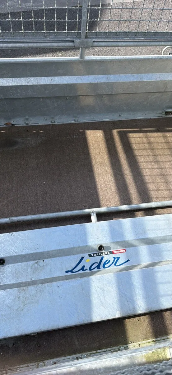 2025 lider 8”2 x4”2 ft 1300 kgs braked single axle - Image 4
