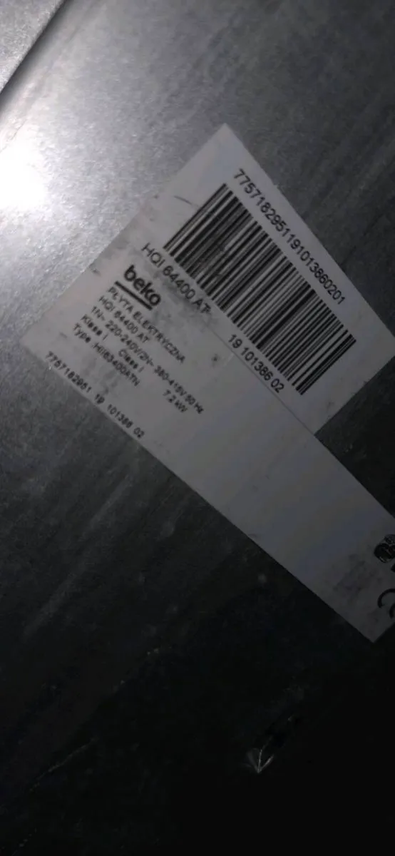 Beko Induction Hob - Image 2