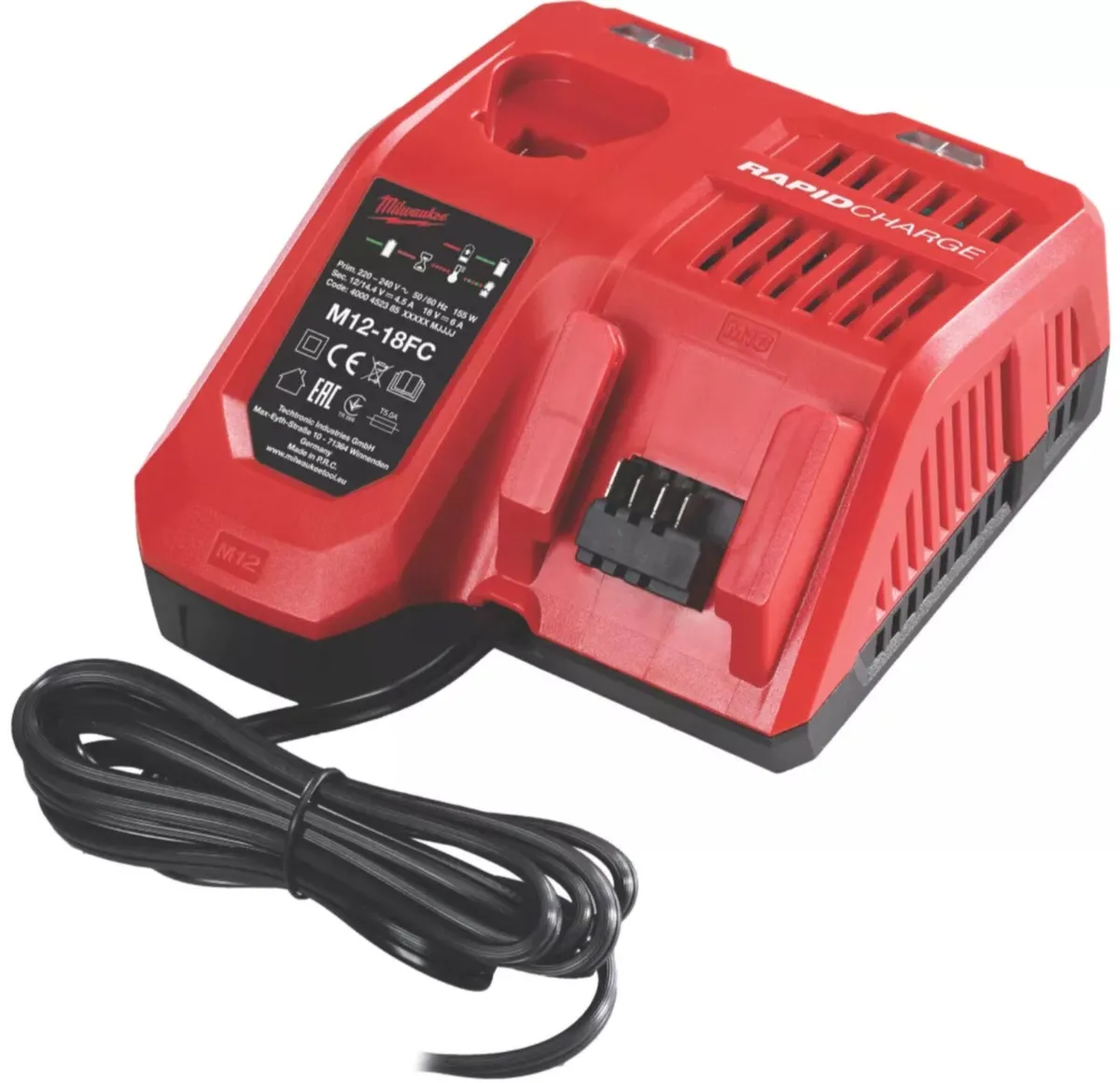 Milwaukee M12/M18 Rapid Charger - New