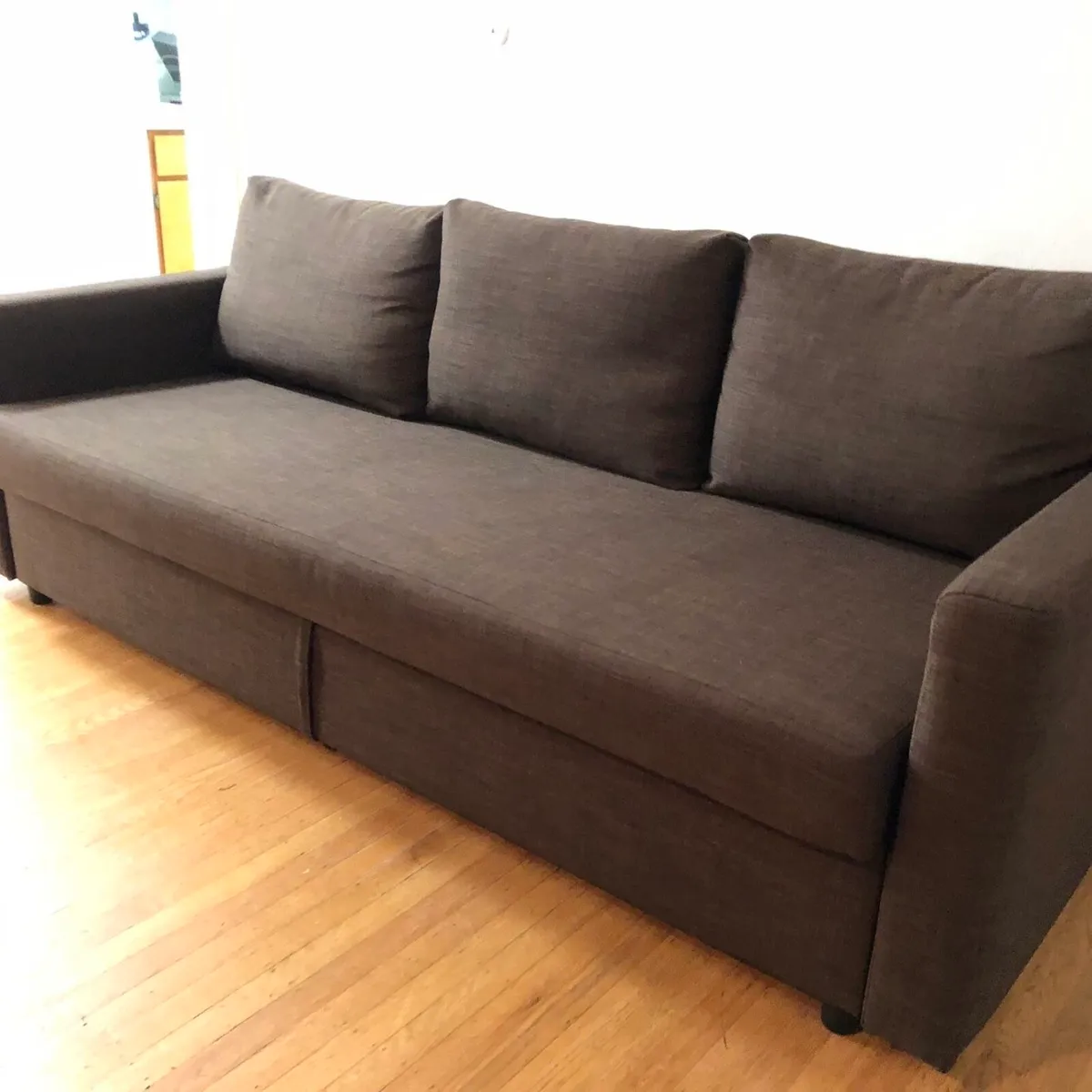 Ikea sofa bed (brown) - Image 1